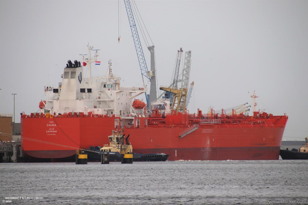Zahra - Chemical Oil Products Tanker vessel registered in Saudi Arabia