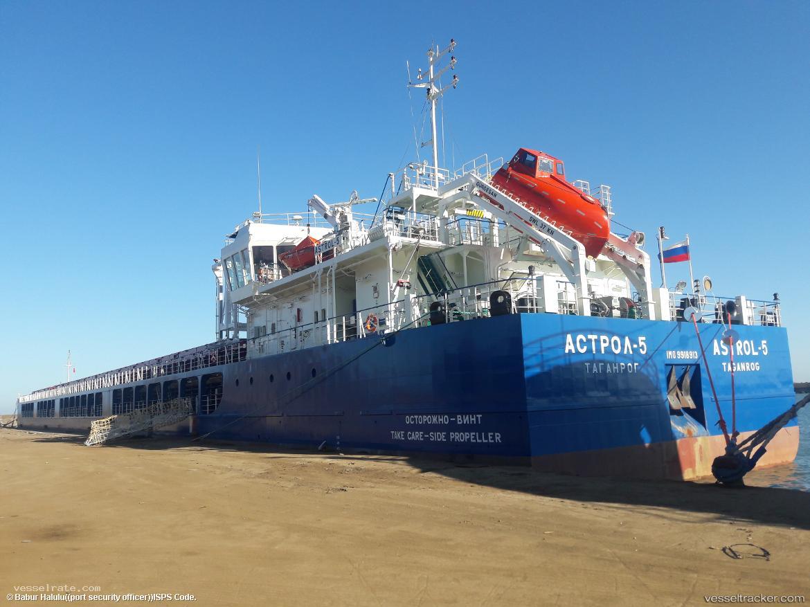 Astrol-5 - General Cargo Ship vessel registered in Russia