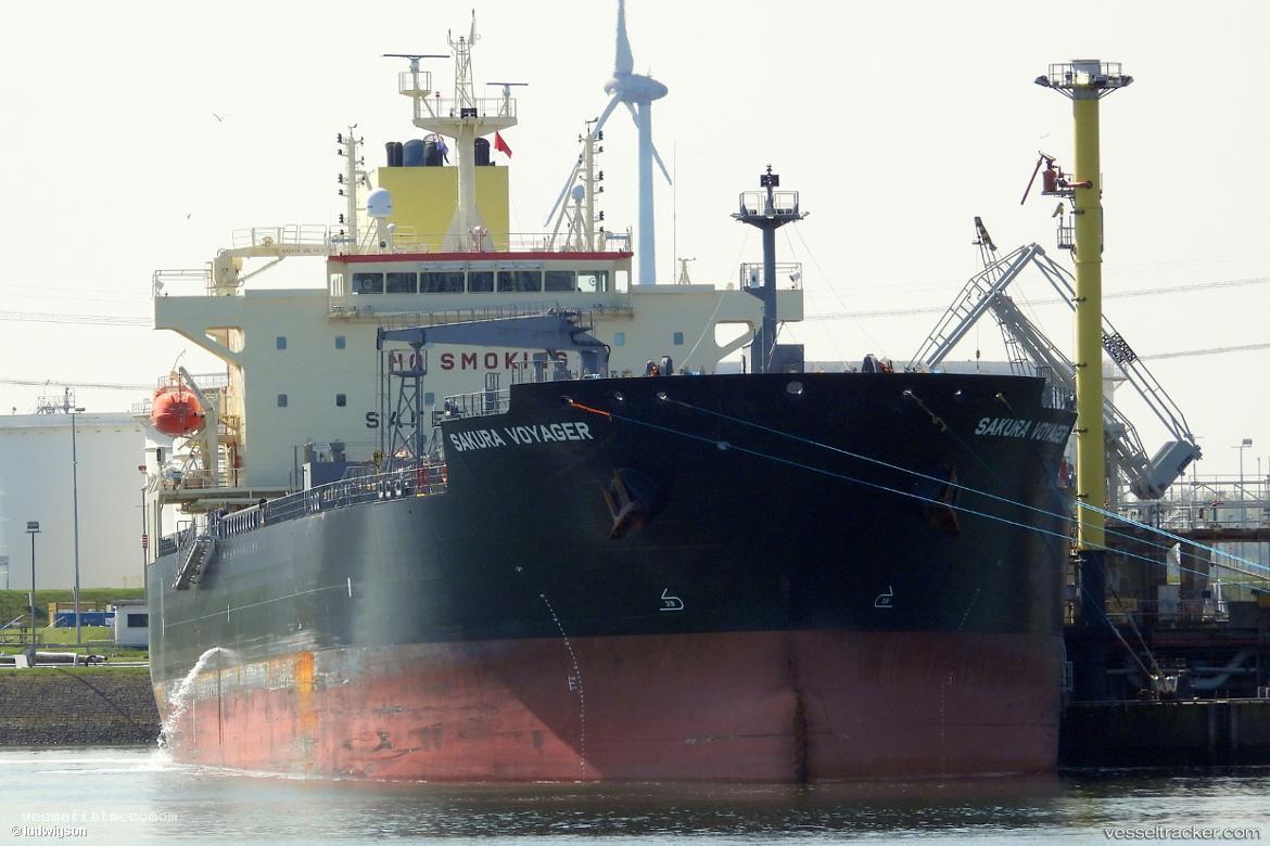 Sakura-Voyager - Chemical Oil Products Tanker vessel registered in Panama