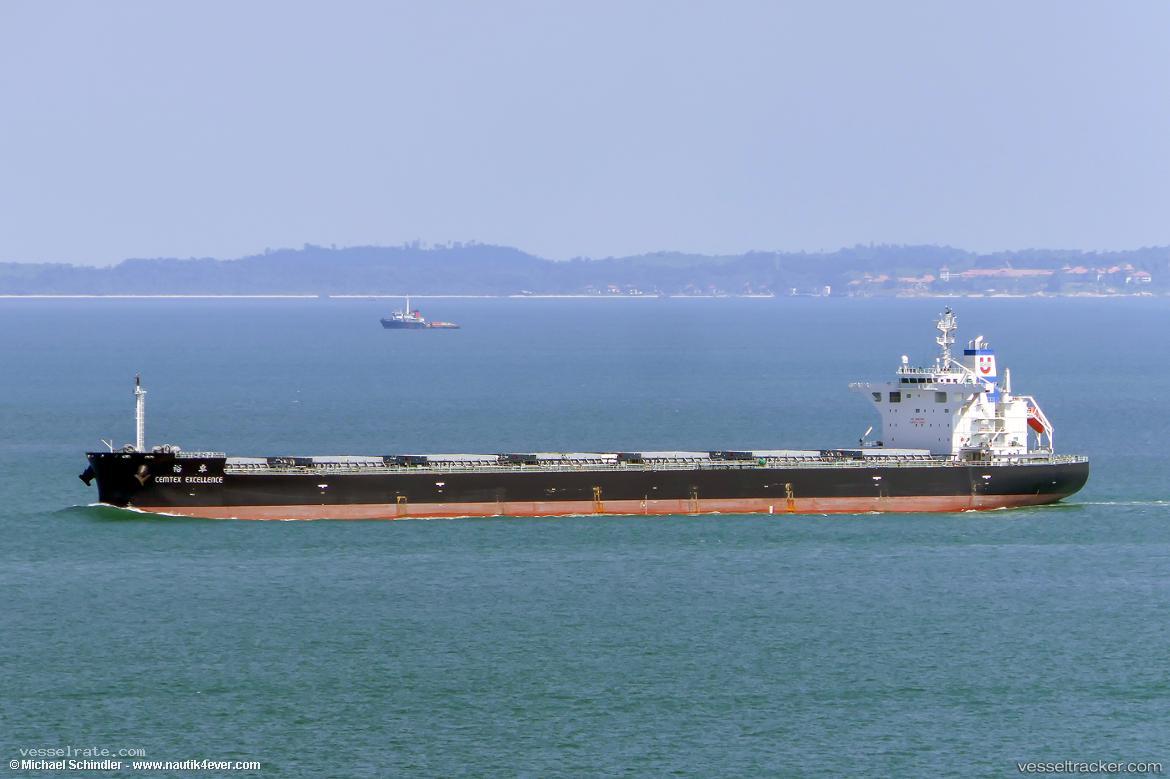 Cemtex-Excellence - Bulk Carrier vessel registered in Taiwan