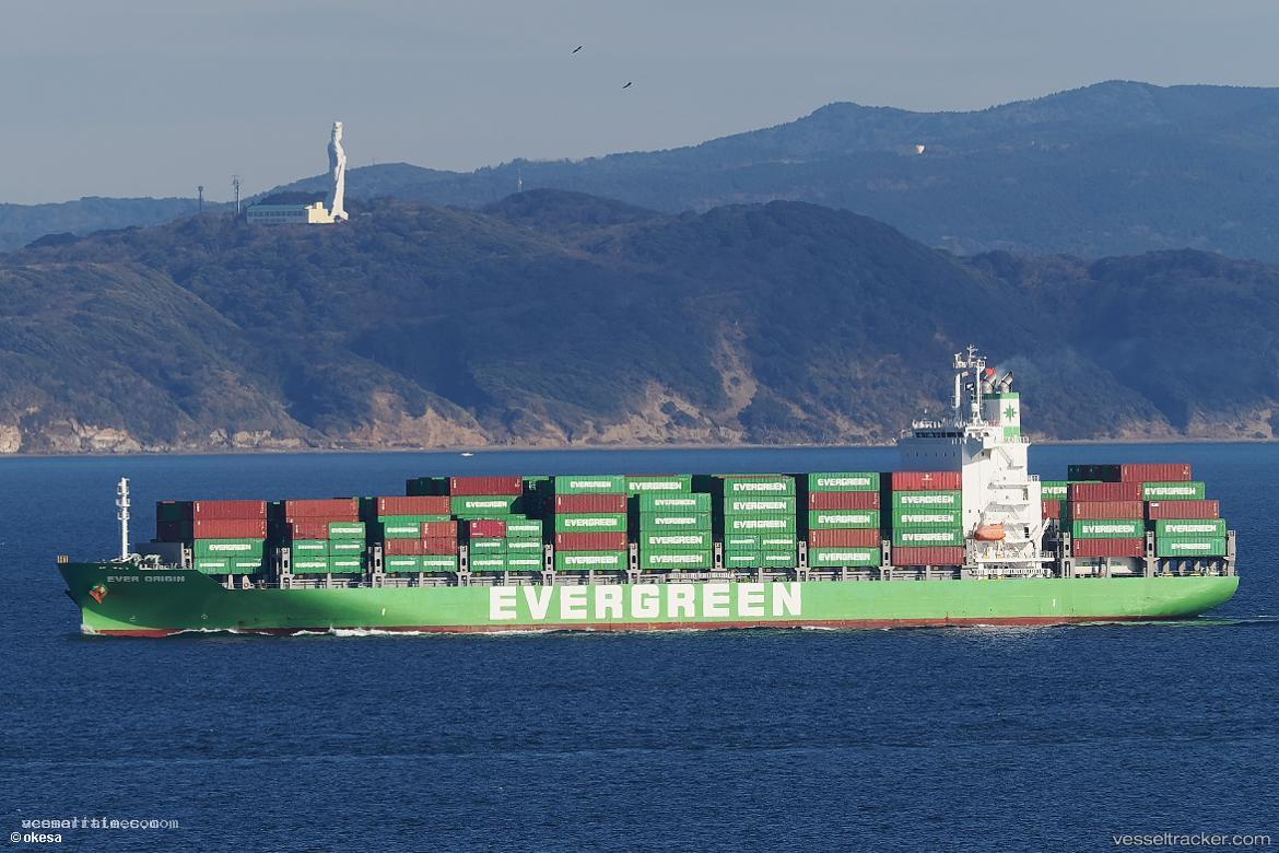 Ever-Origin - Container Ship vessel registered in Liberia