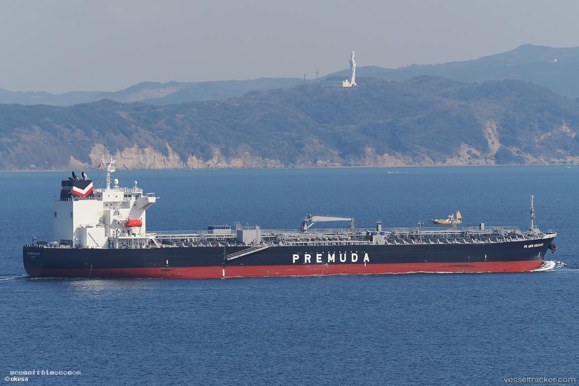 Ps-New-Orleans - Chemical Oil Products Tanker vessel registered in Marshall Islands