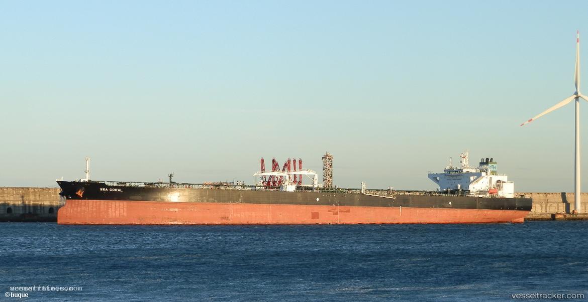Sea-Coral - Crude Oil Tanker vessel registered in Greece
