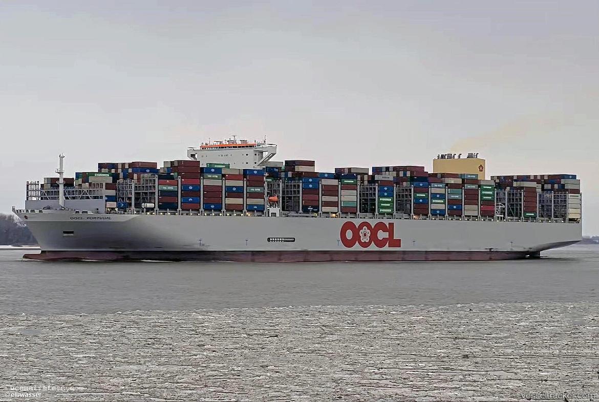Oocl-Portugal - Container Ship vessel registered in Hong Kong