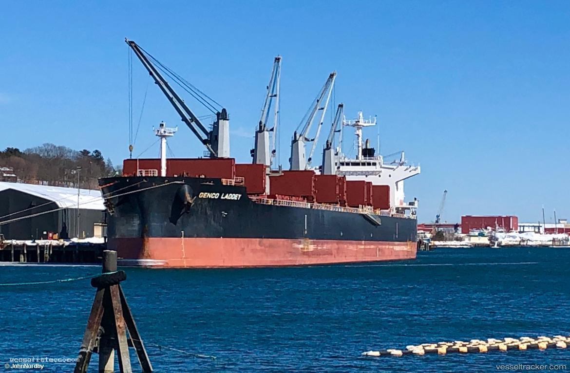 Genco-Laddey - Bulk Carrier vessel registered in Marshall Islands