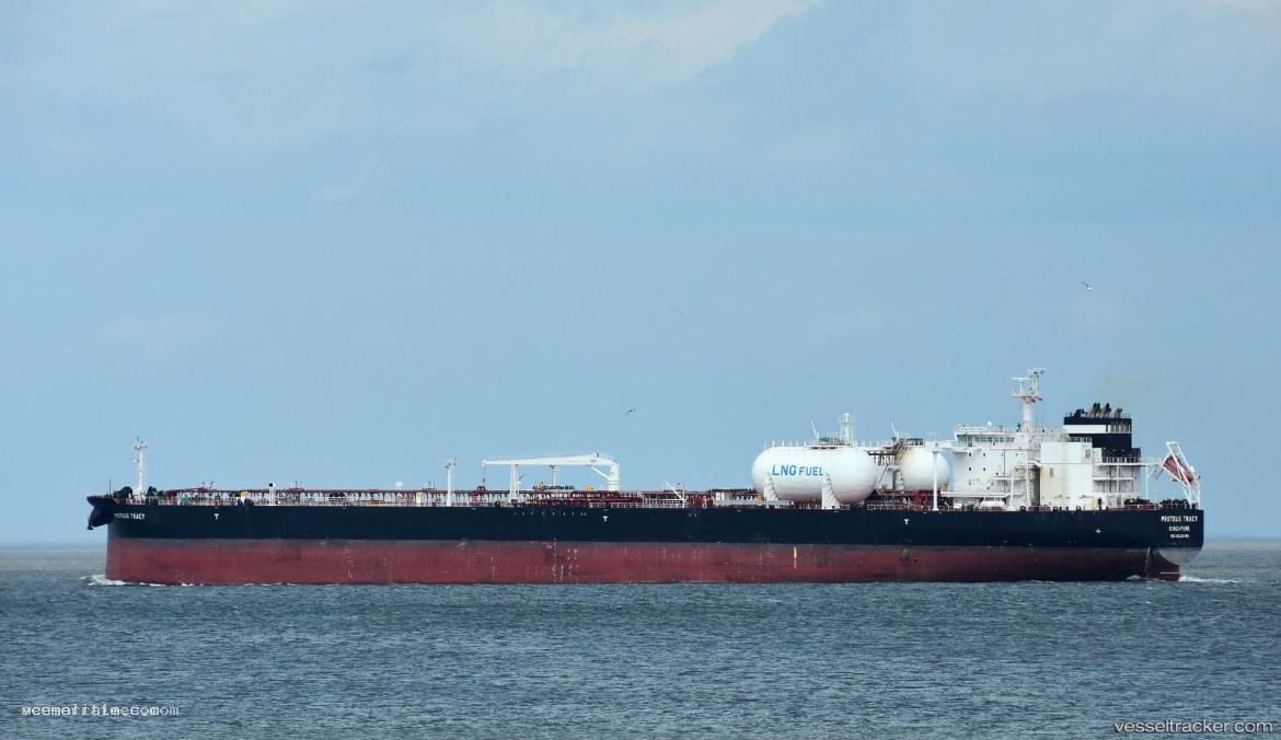 Proteus-Tracy - Crude Oil Tanker vessel registered in Singapore