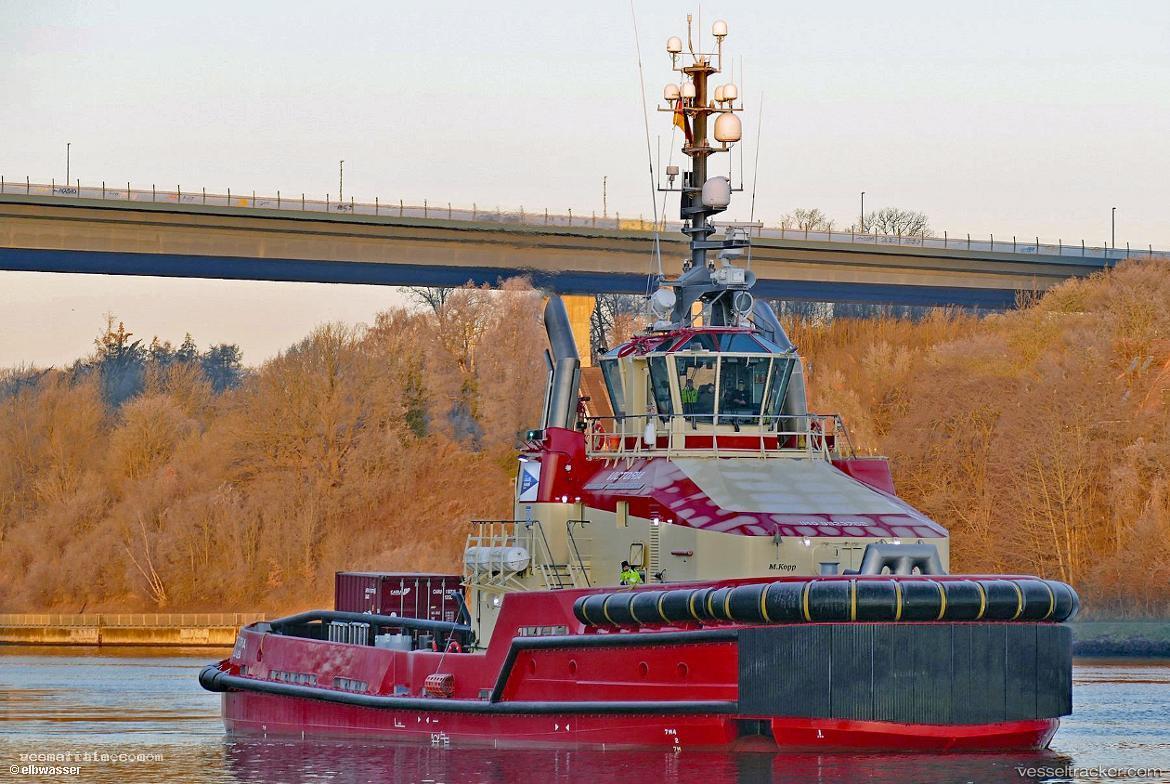 Victoria - Tug vessel registered in Sweden