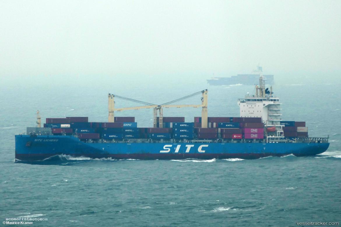 Sitc-Licheng - Container Ship vessel registered in Hong Kong