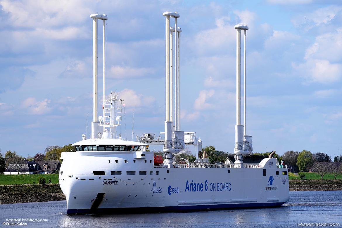 Canopee - Ro Ro Cargo Ship vessel registered in France