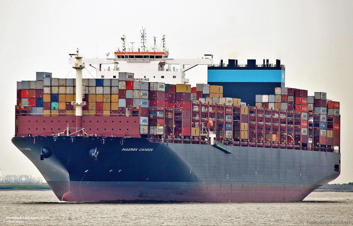 Maersk-Camden - Container Ship vessel registered in Liberia