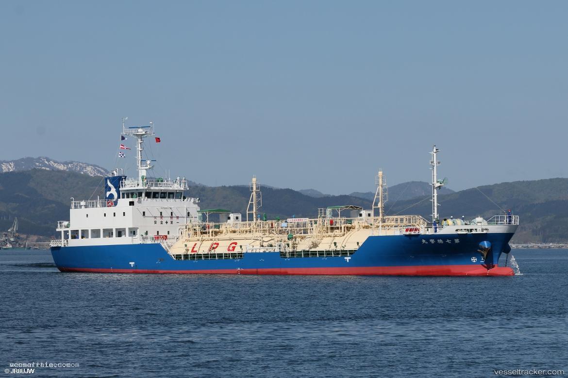 Tokuyomaru-No.7 - Lpg Tanker vessel registered in Japan