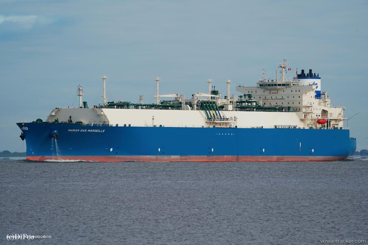 Maran-Gas-Marseille - Lng Tanker vessel registered in Greece