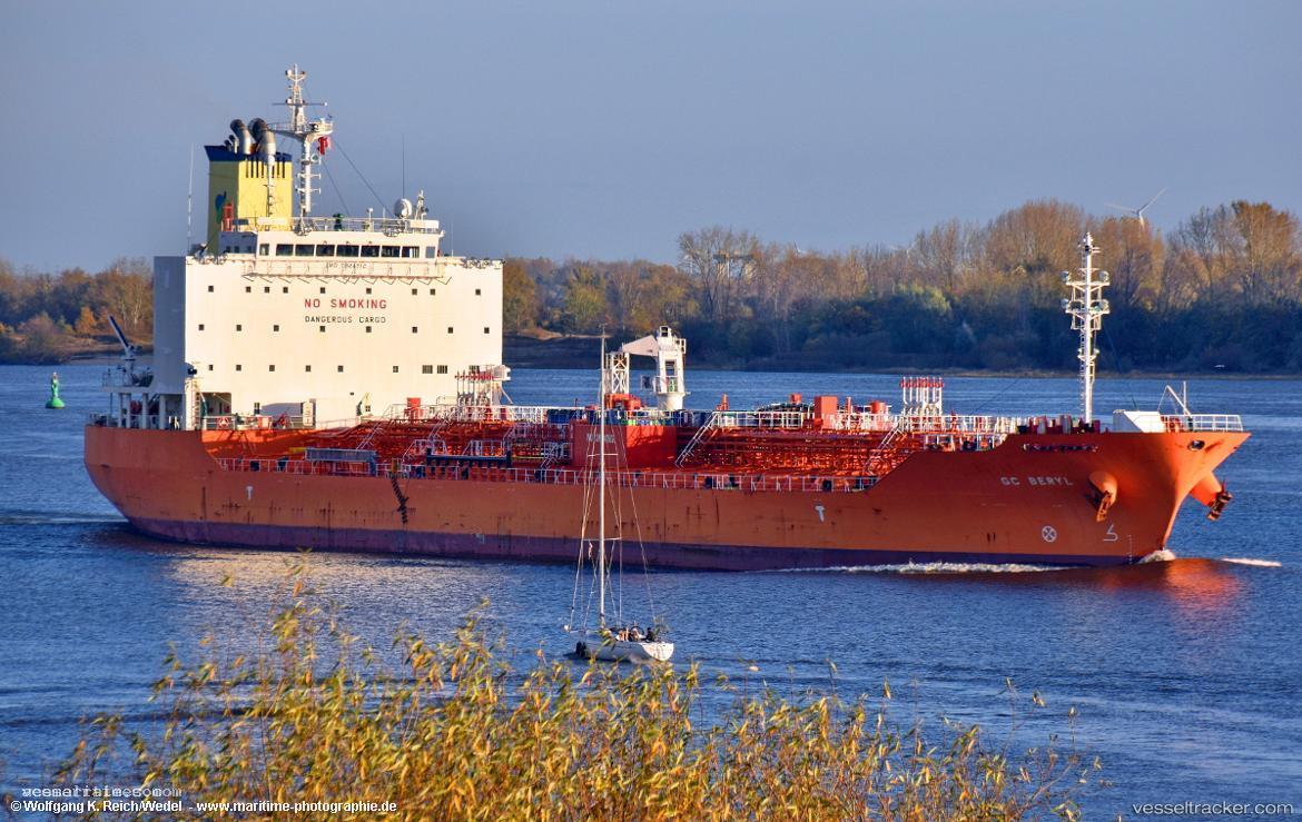 Gc-Beryl - Chemical Oil Products Tanker vessel registered in Hong Kong