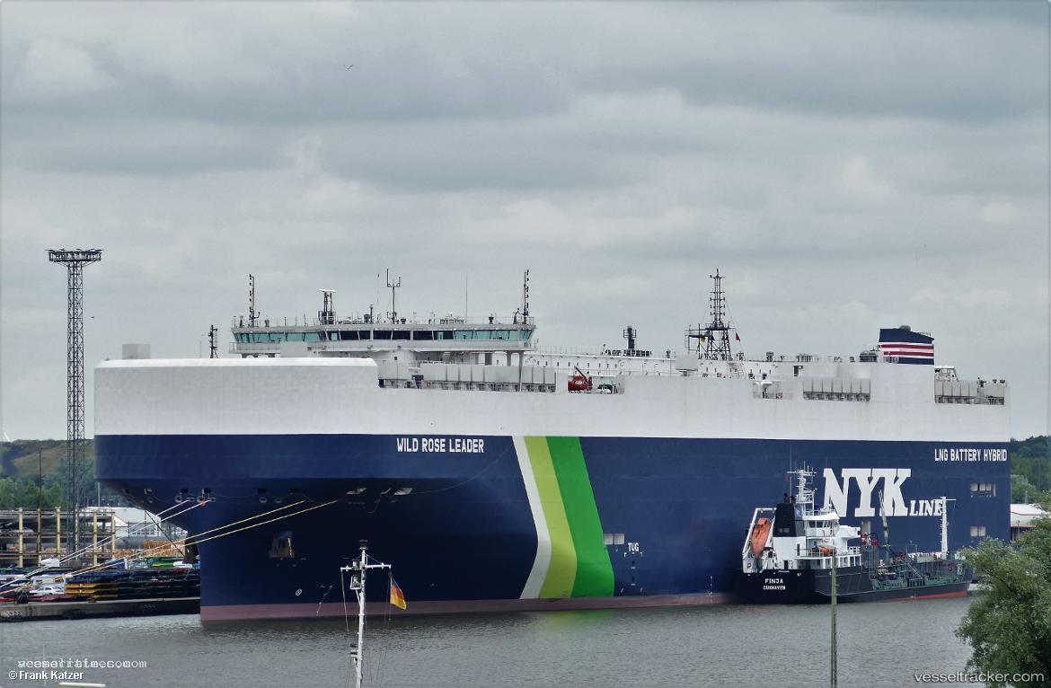 Wild-Rose-Leader - Vehicles Carrier vessel registered in Liberia