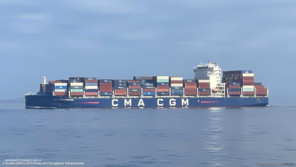 Cma-Cgm-Zingaro - Container Ship vessel registered in Portugal