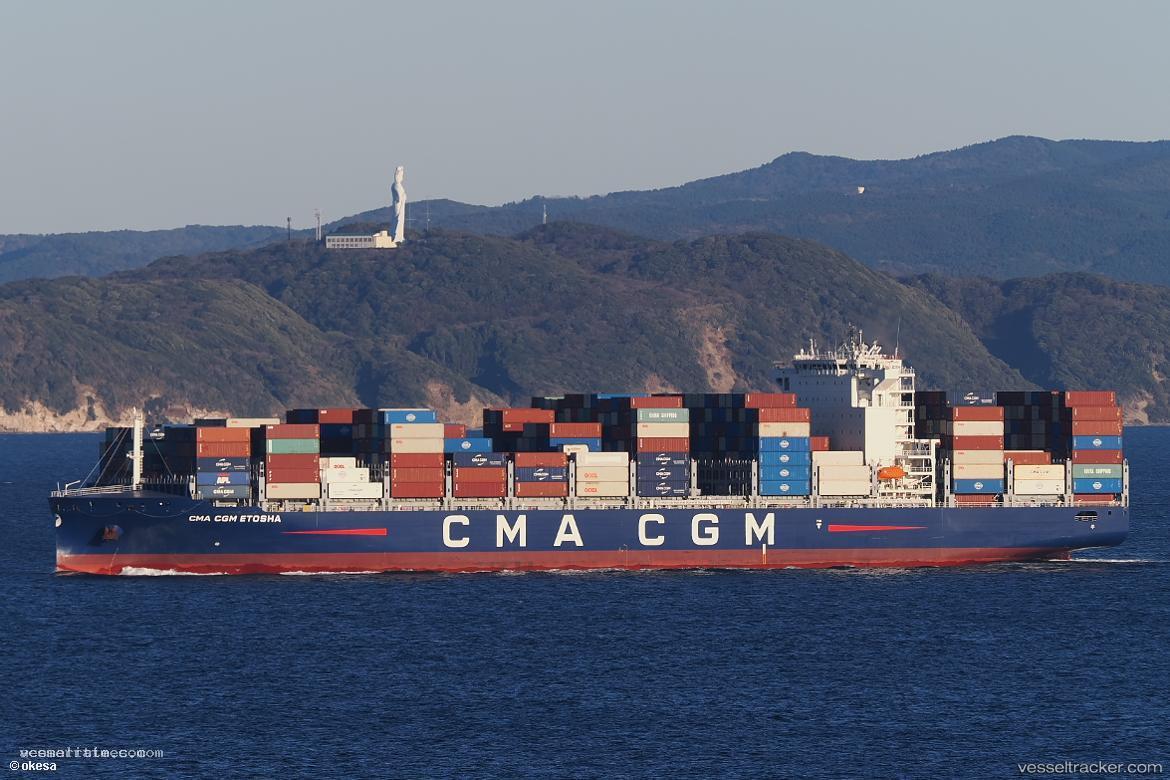 Cma-Cgm-Etosha - Container Ship vessel registered in Portugal