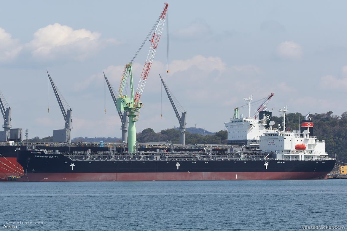 Chemroad-Zenith - Chemical Oil Products Tanker vessel registered in Panama