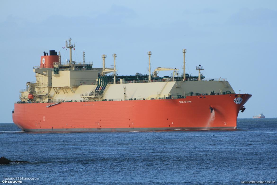 New-Nature - Lng Tanker vessel registered in Liberia