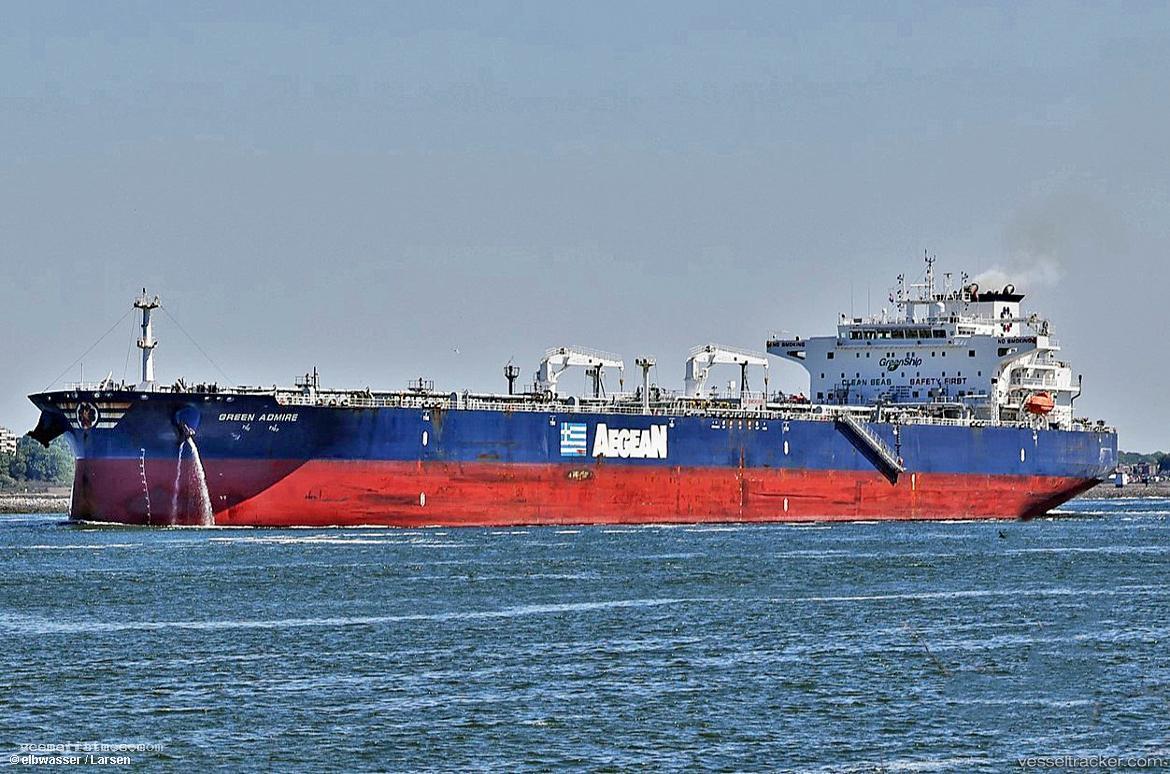 Green-Admire - Crude Oil Tanker vessel registered in Liberia