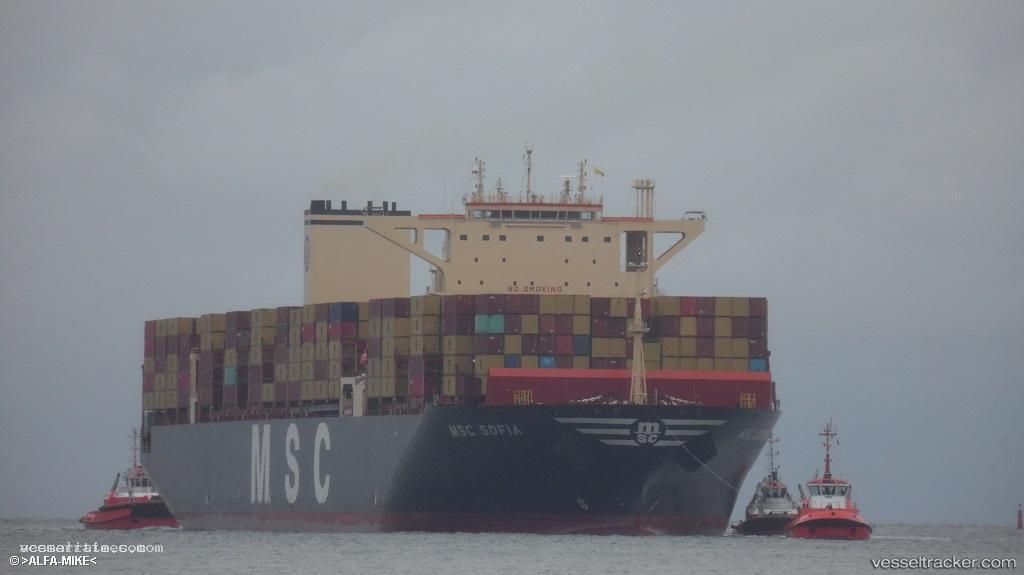 Msc-Sofia - Container Ship vessel registered in Liberia