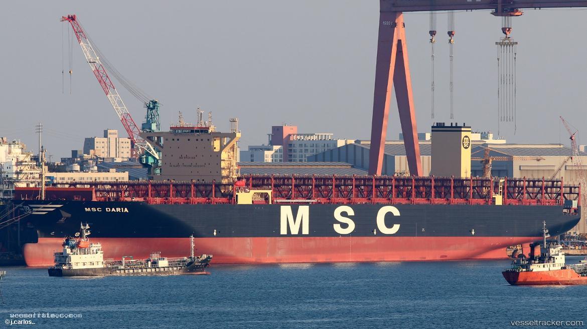 Msc-Daria - Container Ship vessel registered in Liberia