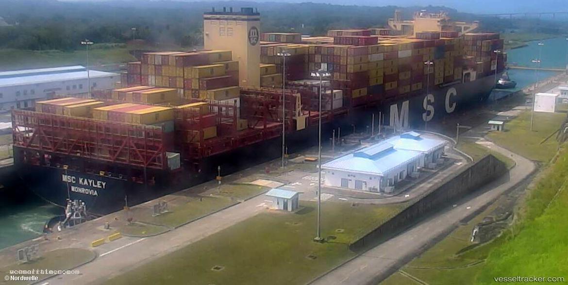 Msc-Kayley - Container Ship vessel registered in Liberia