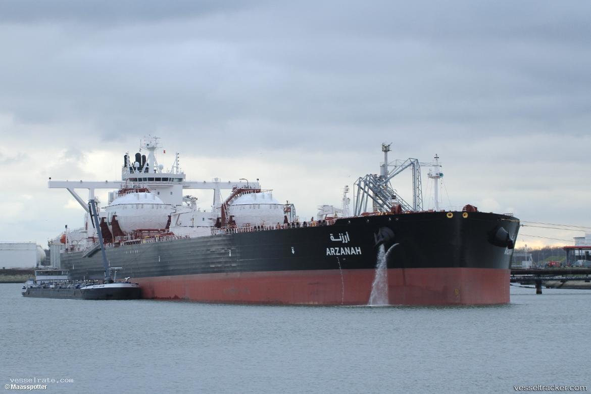 Arzanah - Crude Oil Tanker vessel registered in Liberia