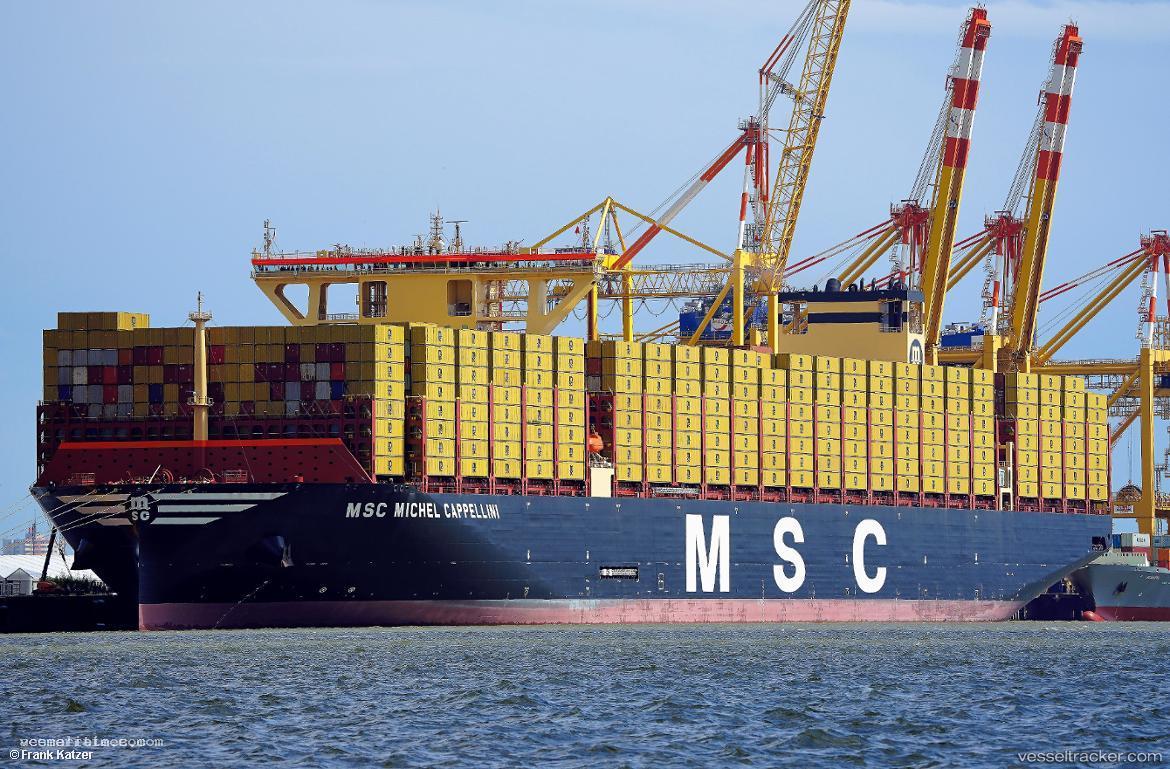 Msc-Michelcappellini - Container Ship vessel registered in Liberia