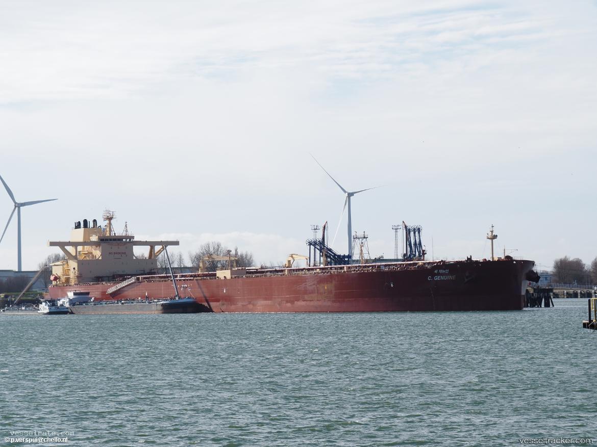C.-Genuine - Crude Oil Tanker vessel registered in Liberia