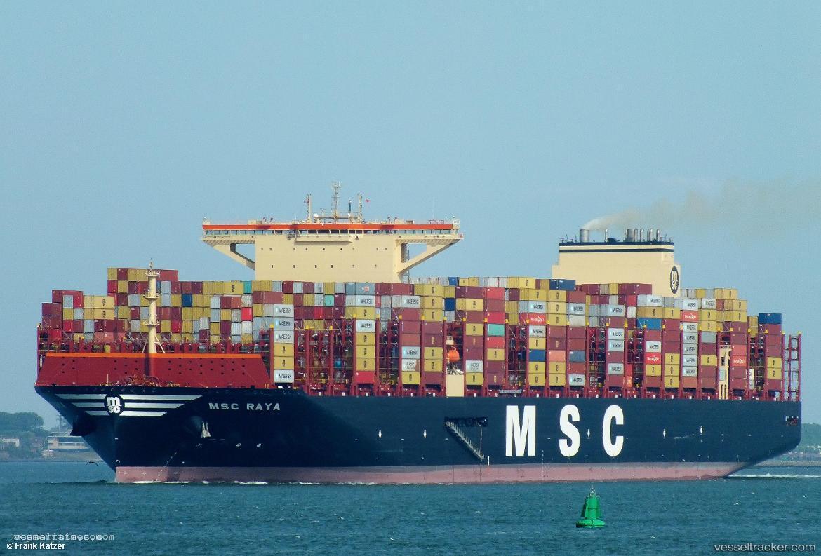 Msc-Raya - Container Ship vessel registered in Liberia