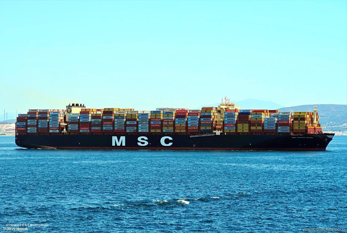 Msc-Bianca-Silvia - Container Ship vessel registered in Liberia