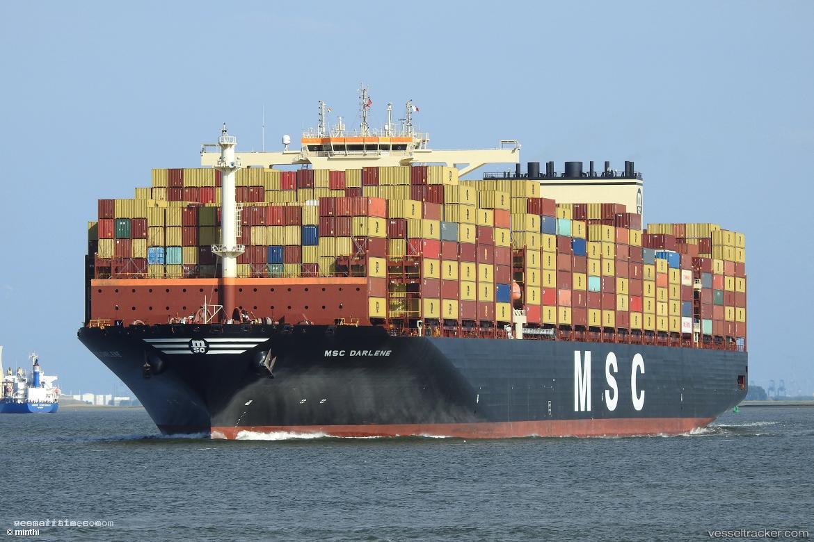 Msc-Darlene - Container Ship vessel registered in Liberia