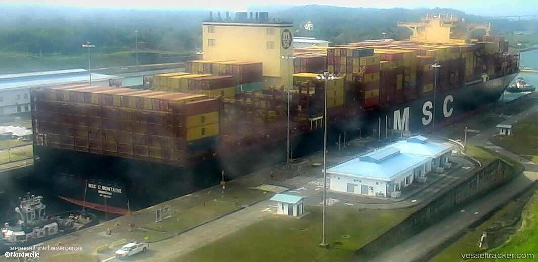 Msc-C.-Montaine - Container Ship vessel registered in Liberia