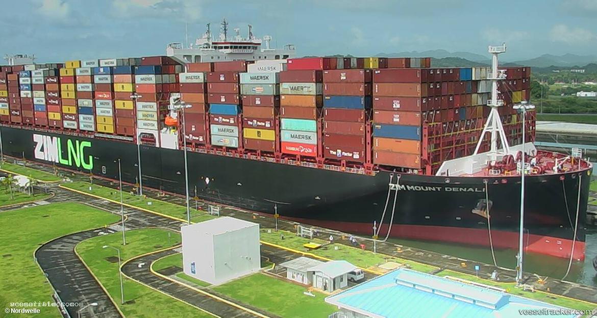Zim-Mount-Denali - Container Ship vessel registered in Hong Kong