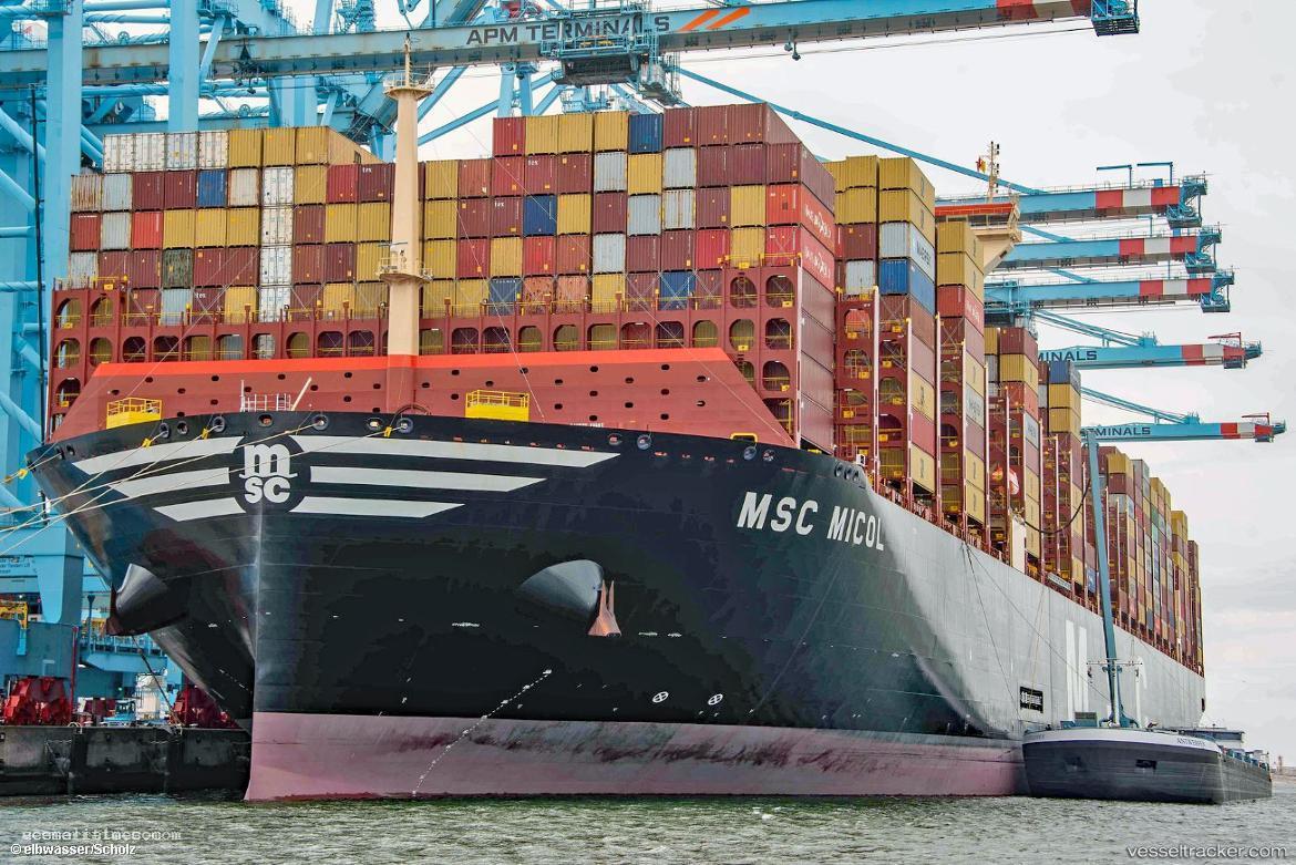 Msc-Micol - Container Ship vessel registered in Liberia