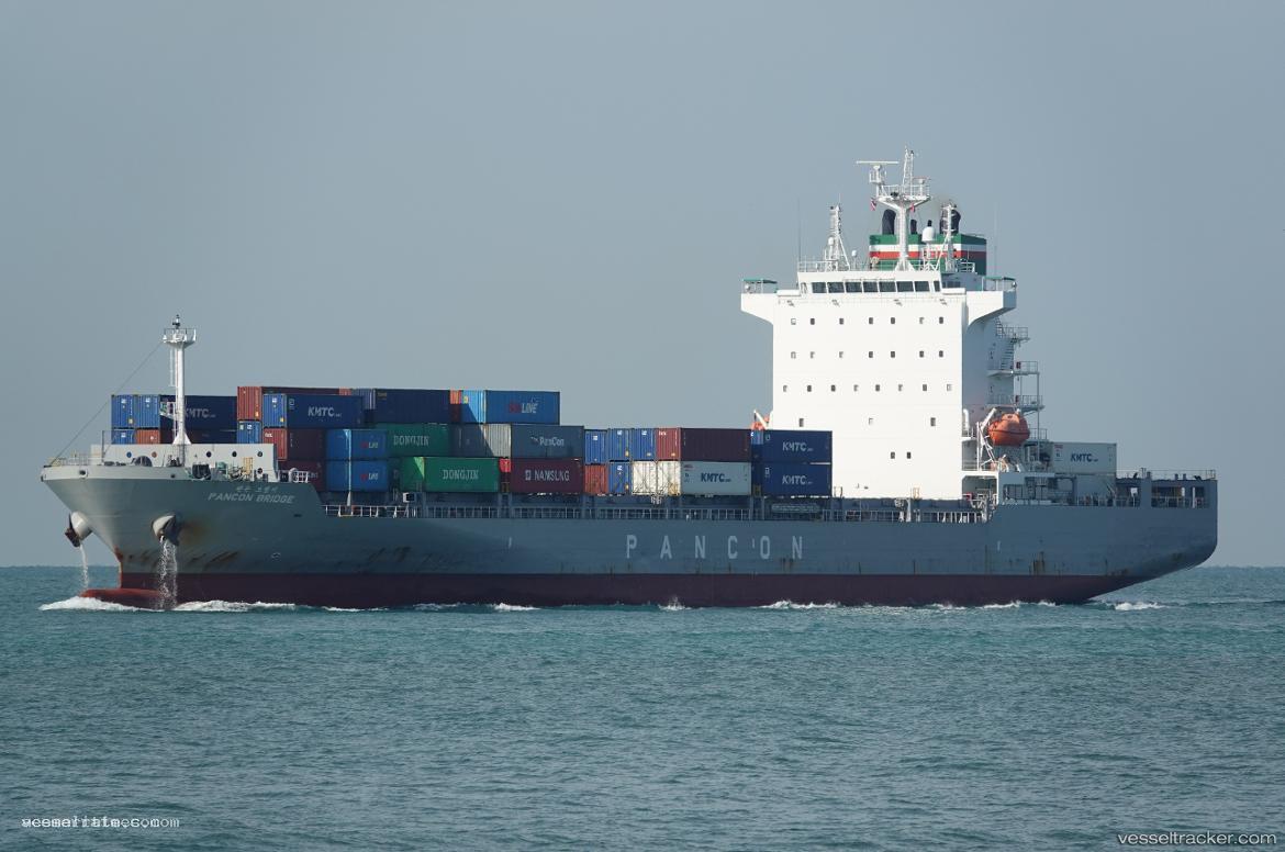 Pancon-Bridge - Container Ship vessel registered in South Korea
