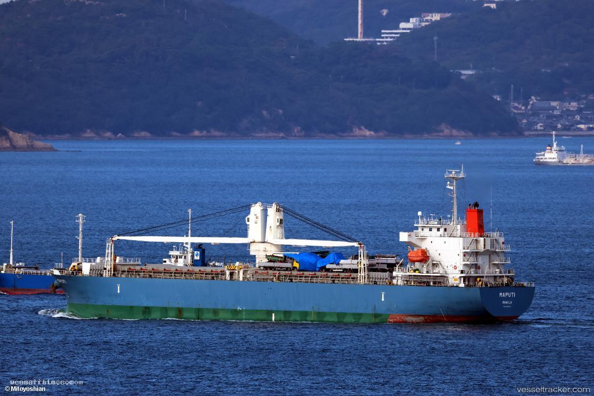 Maputi - Multi Purpose Carrier vessel registered in Philippines