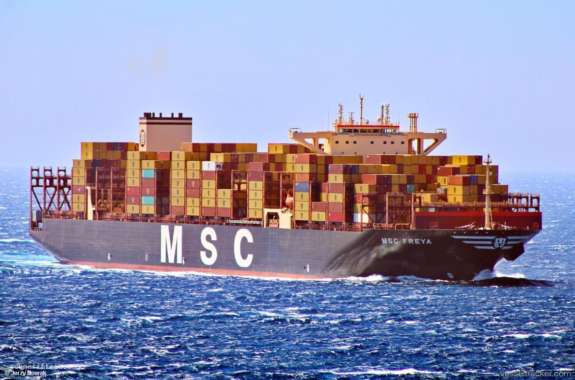 Msc-Freya - Container Ship vessel registered in Liberia