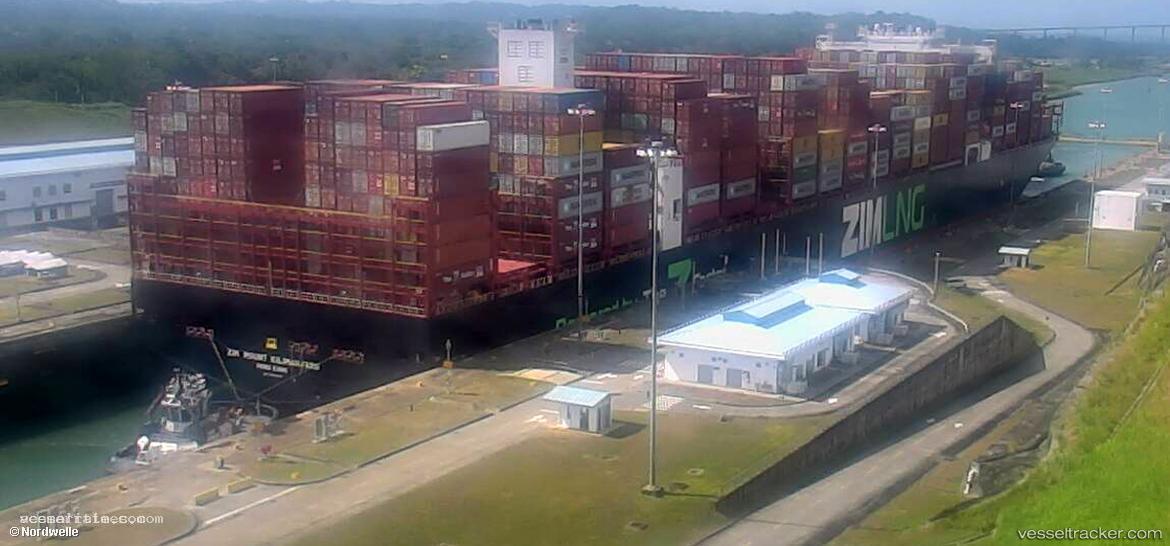 Zimmount-Kilimanjaro - Container Ship vessel registered in Hong Kong