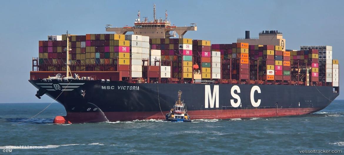 Msc-Victoria - Container Ship vessel registered in Liberia