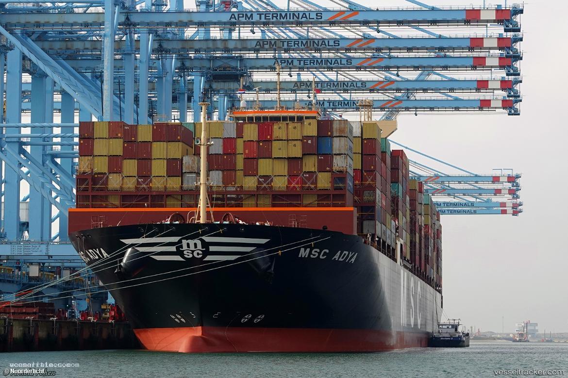 Msc-Adya - Container Ship vessel registered in Portugal