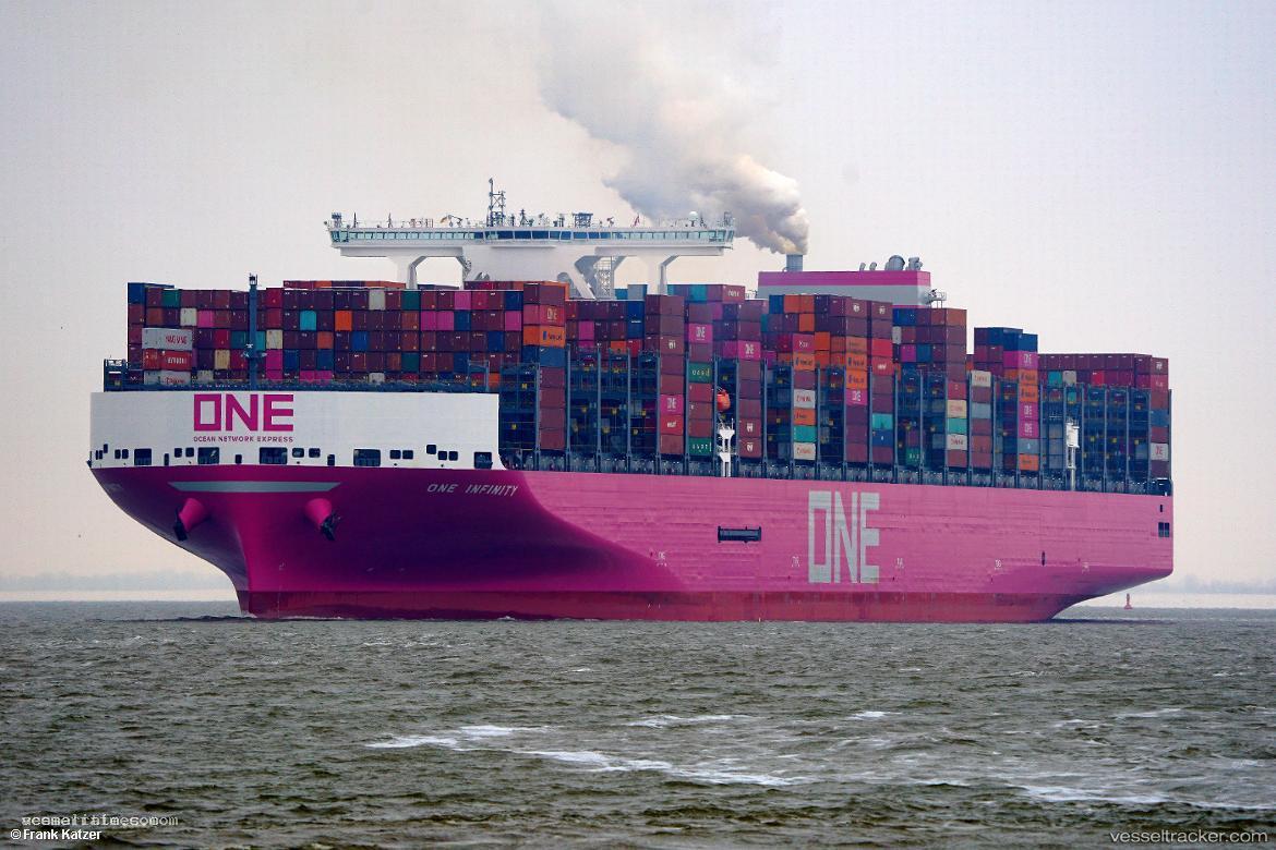 One-Infinity - Container Ship vessel registered in Liberia