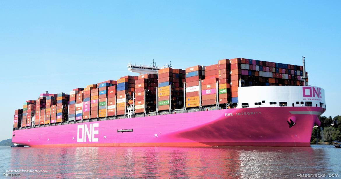 One-Integrity - Container Ship vessel registered in Liberia
