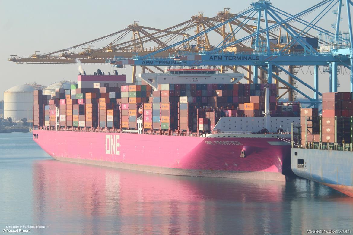 One-Frontier - Container Ship vessel registered in Hong Kong