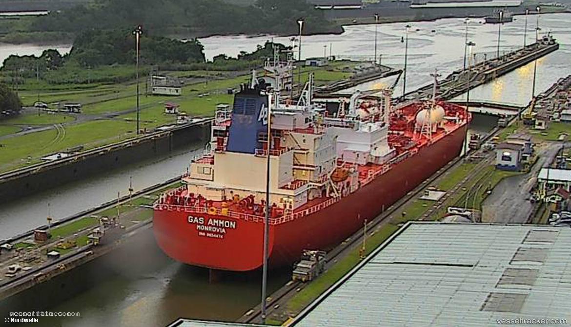 Gas-Ammon - Lpg Tanker vessel registered in Liberia