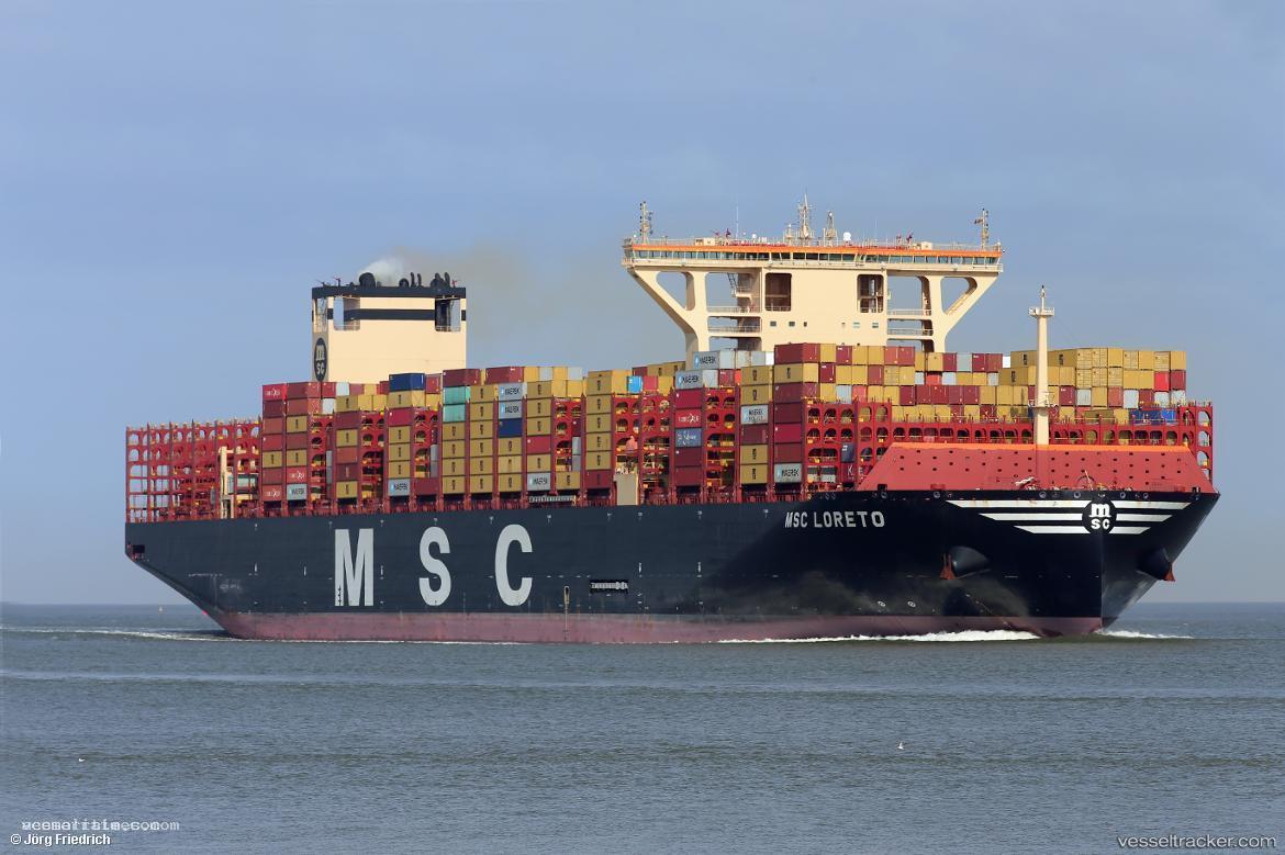 Msc-Loreto - Container Ship vessel registered in Liberia
