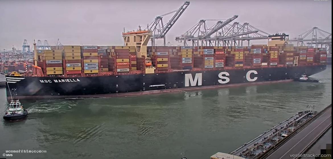 Msc-Mariella - Container Ship vessel registered in Liberia
