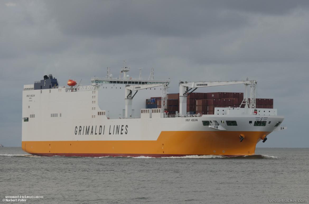 Great-Abidjan - Container Ship vessel registered in Italy