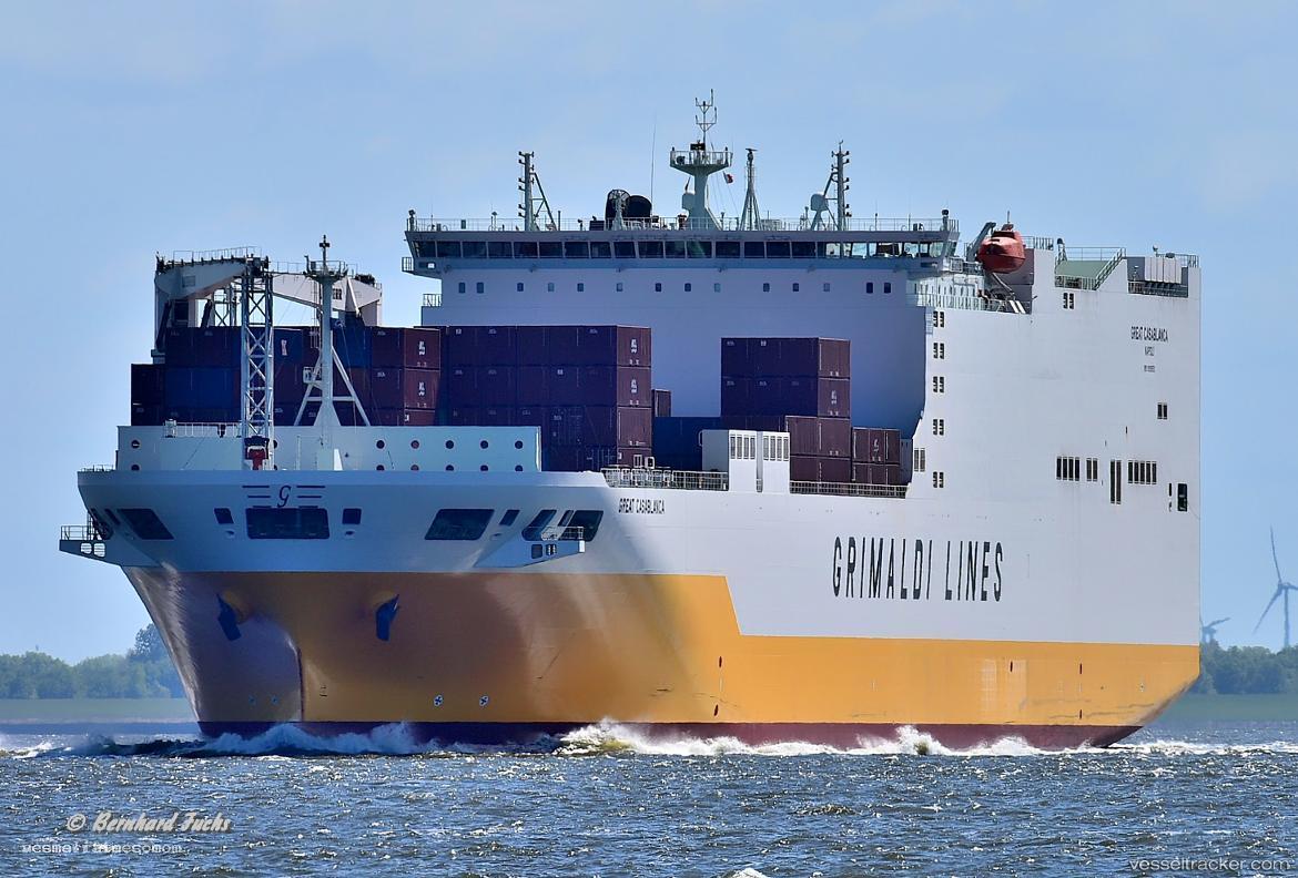 Great-Casablanca - Container Ship vessel registered in Italy
