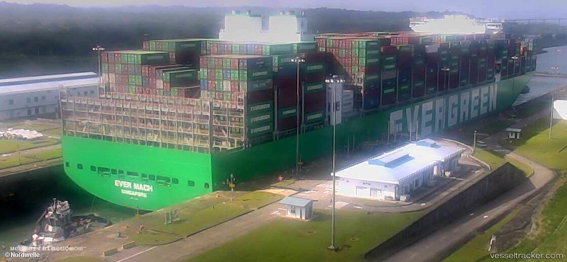 Ever-Mach - Container Ship vessel registered in Singapore
